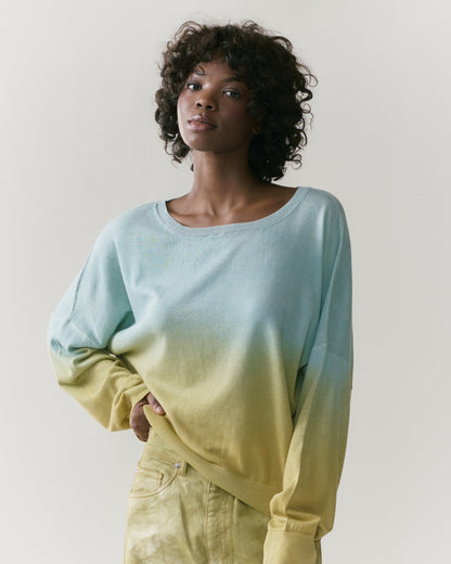NOUS antwerp LOLA PULL-OVER ombre sage