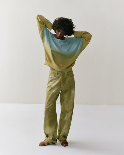 NOUS antwerp LOLA PULL-OVER ombre sage