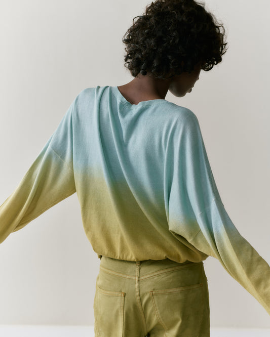 NOUS antwerp LOLA PULL-OVER ombre sage