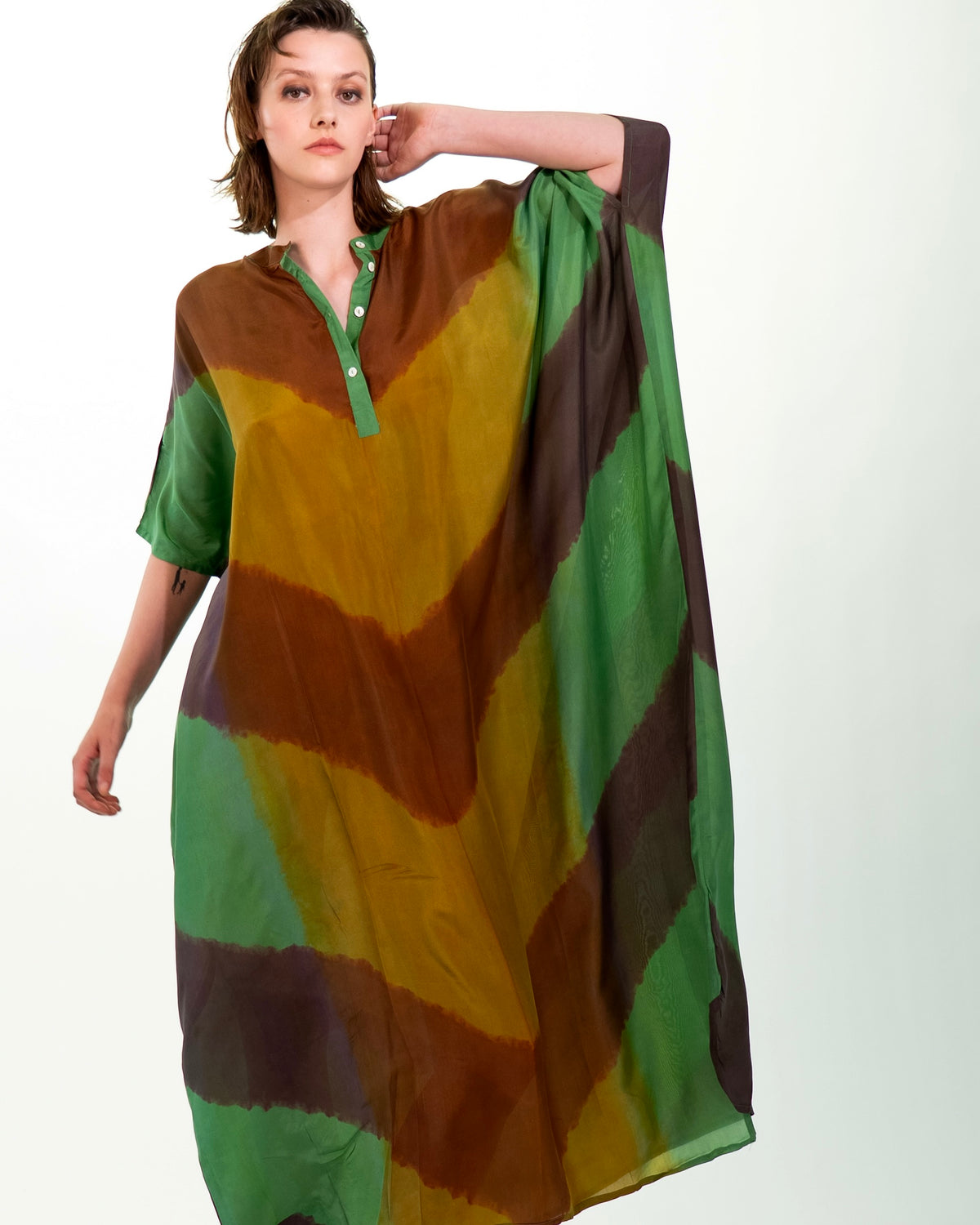 NOUS antwerp LORE KAFTAN arrows autumn