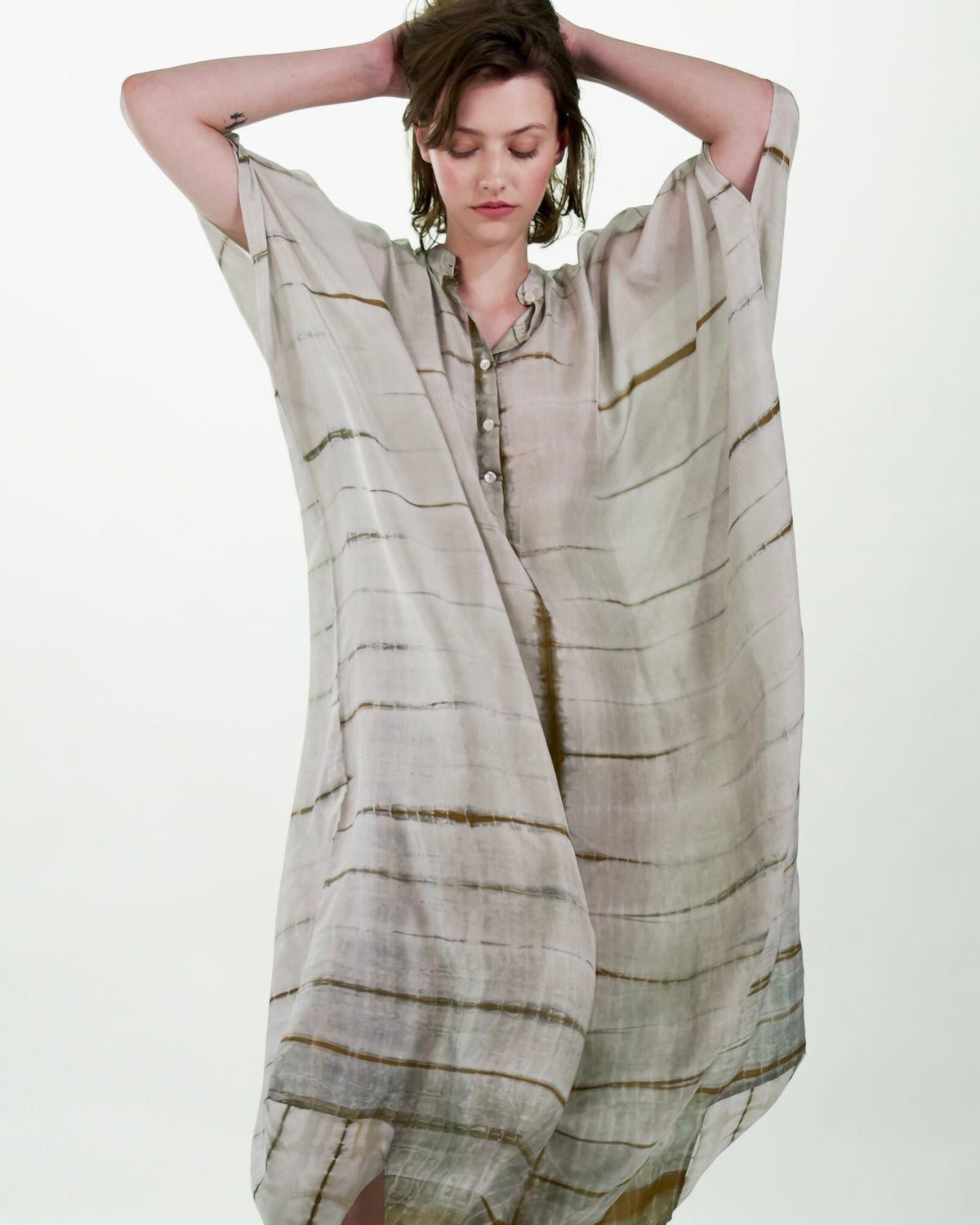 NOUS antwerp LORE KAFTAN ladder silver