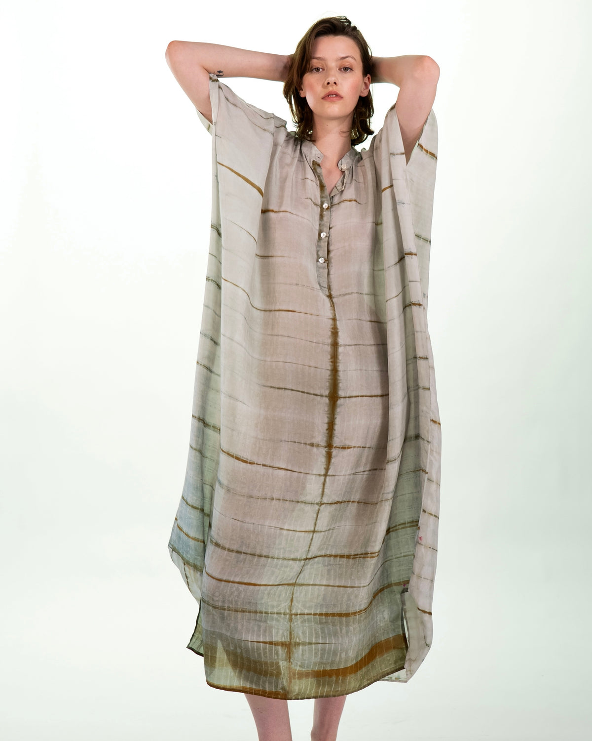 NOUS antwerp LORE KAFTAN ladder silver