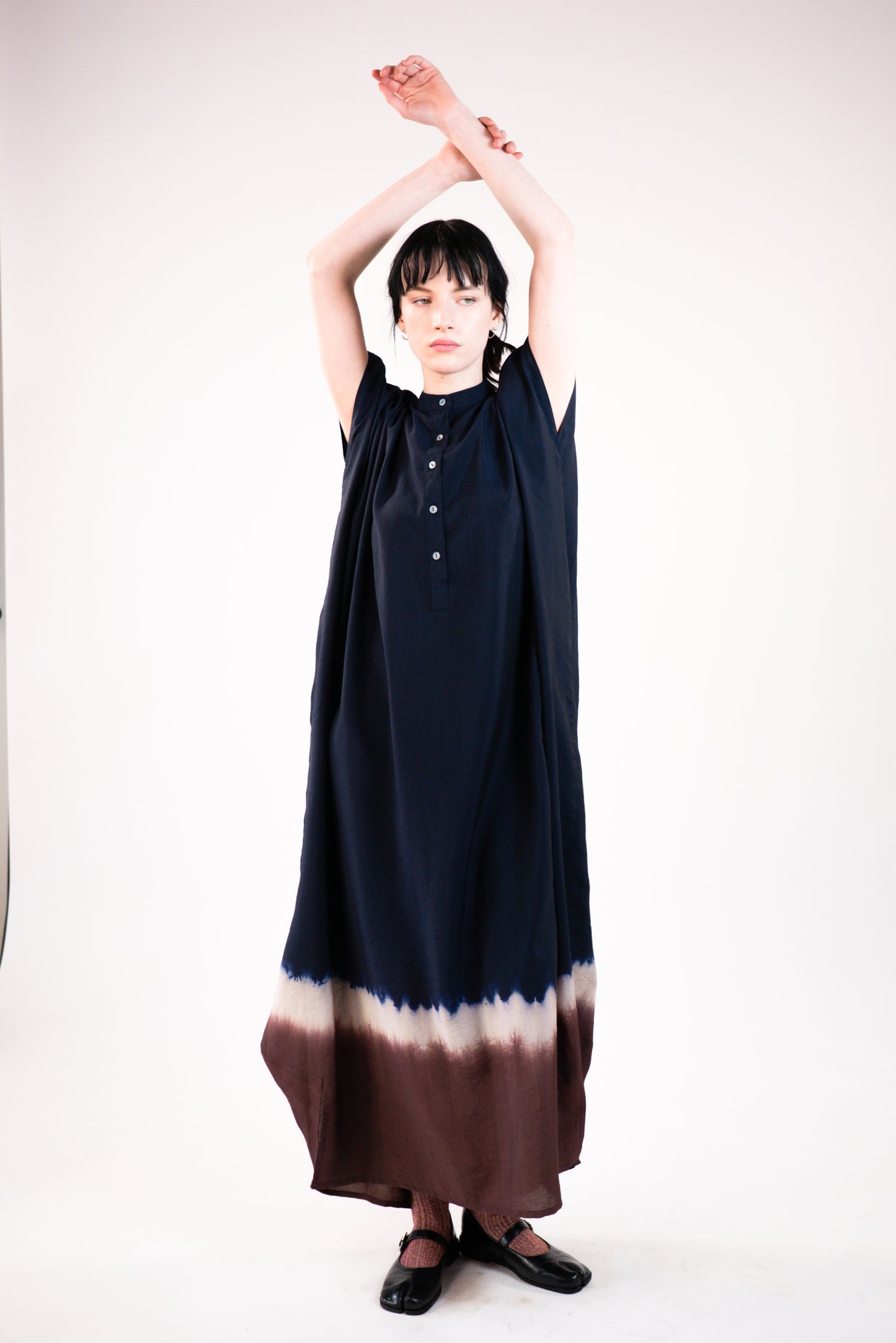 NOUS antwerp LORE KAFTAN sunset carbon