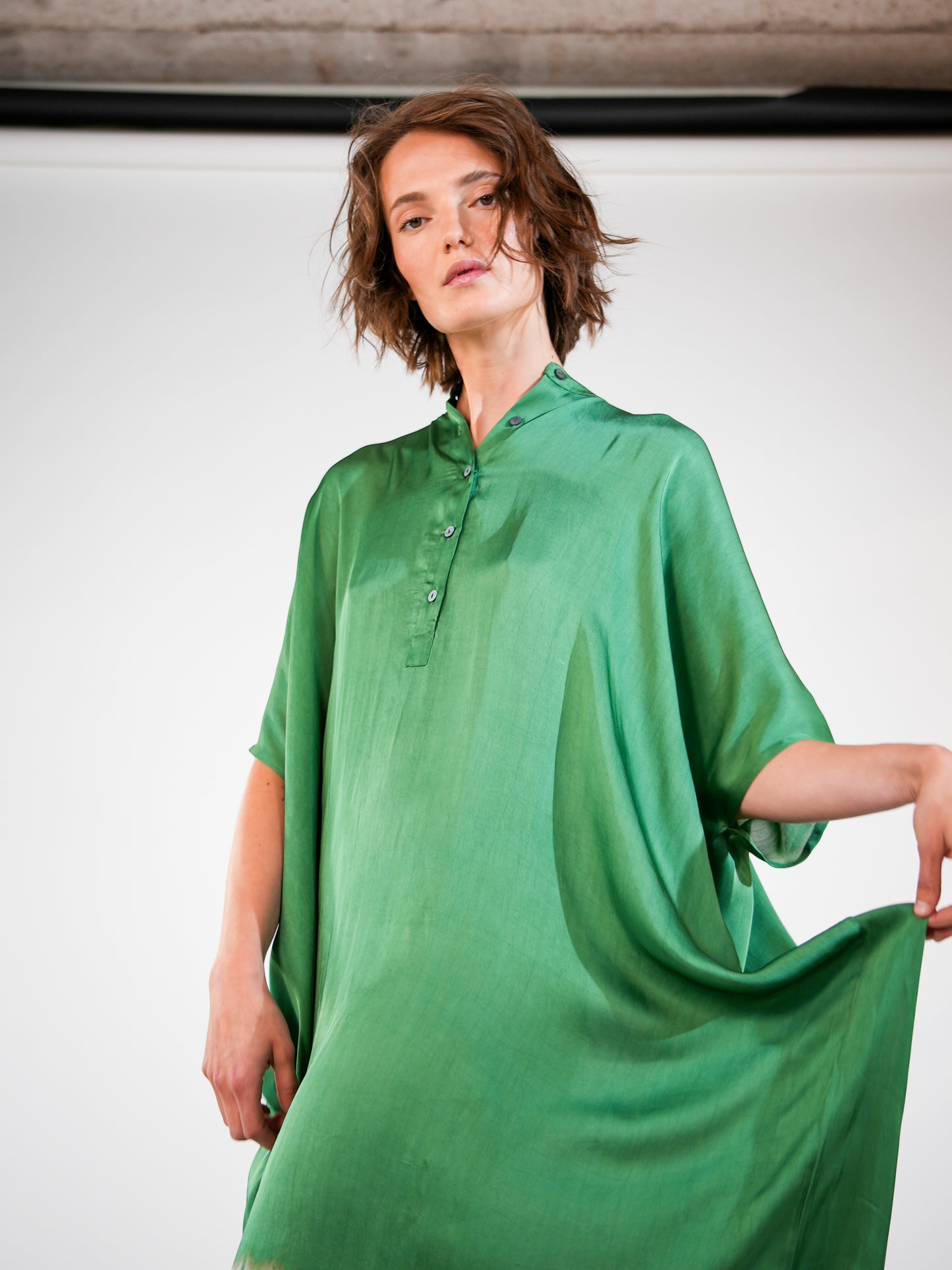 NOUS antwerp LORE sunset KAFTAN sunset green