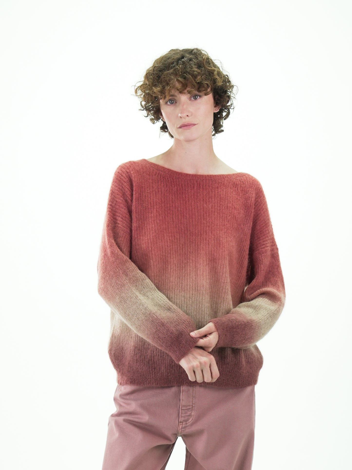 NOUS antwerp LOUISA KNITWEAR ombre picante