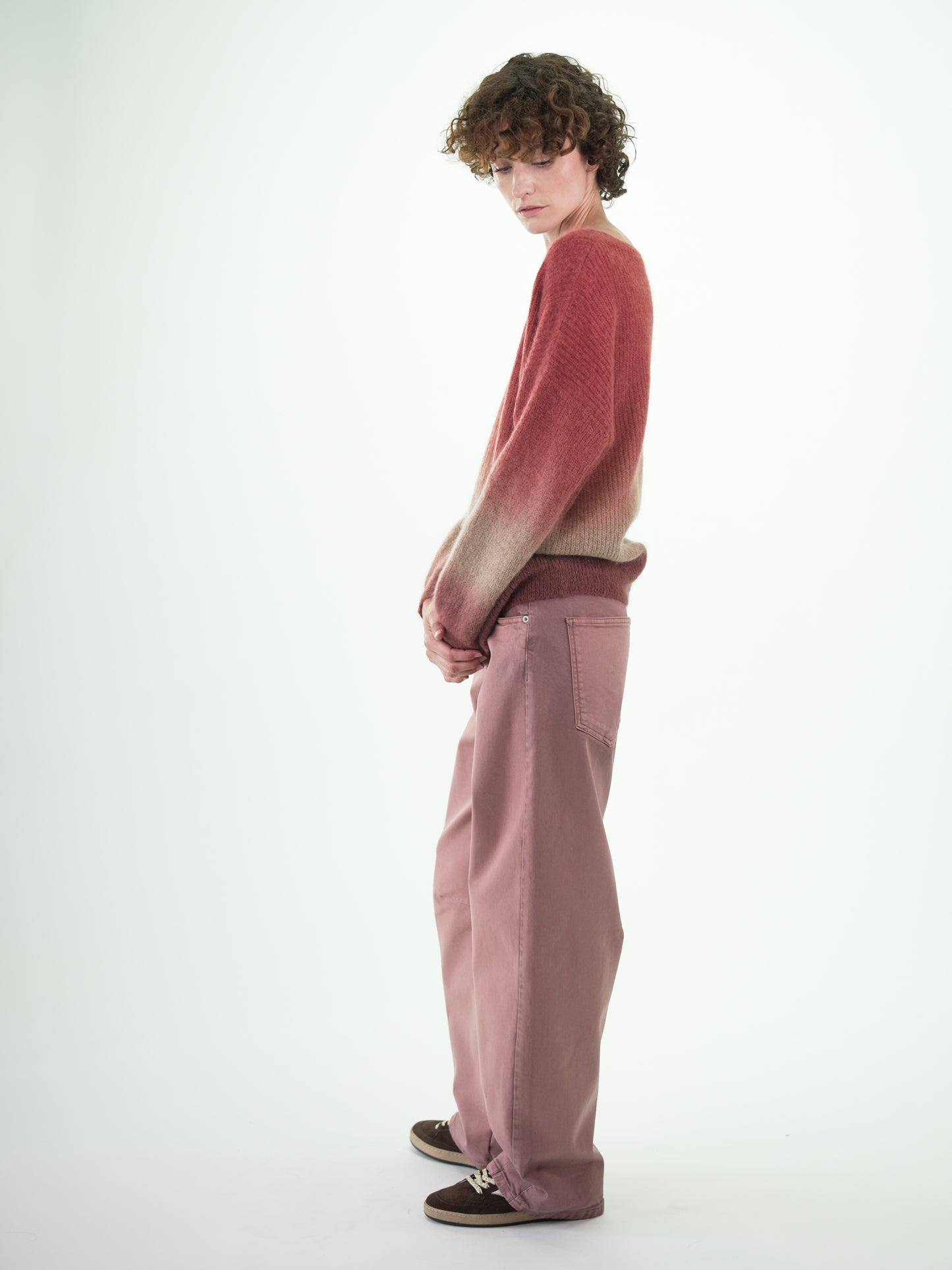 NOUS antwerp LOUISA KNITWEAR ombre picante