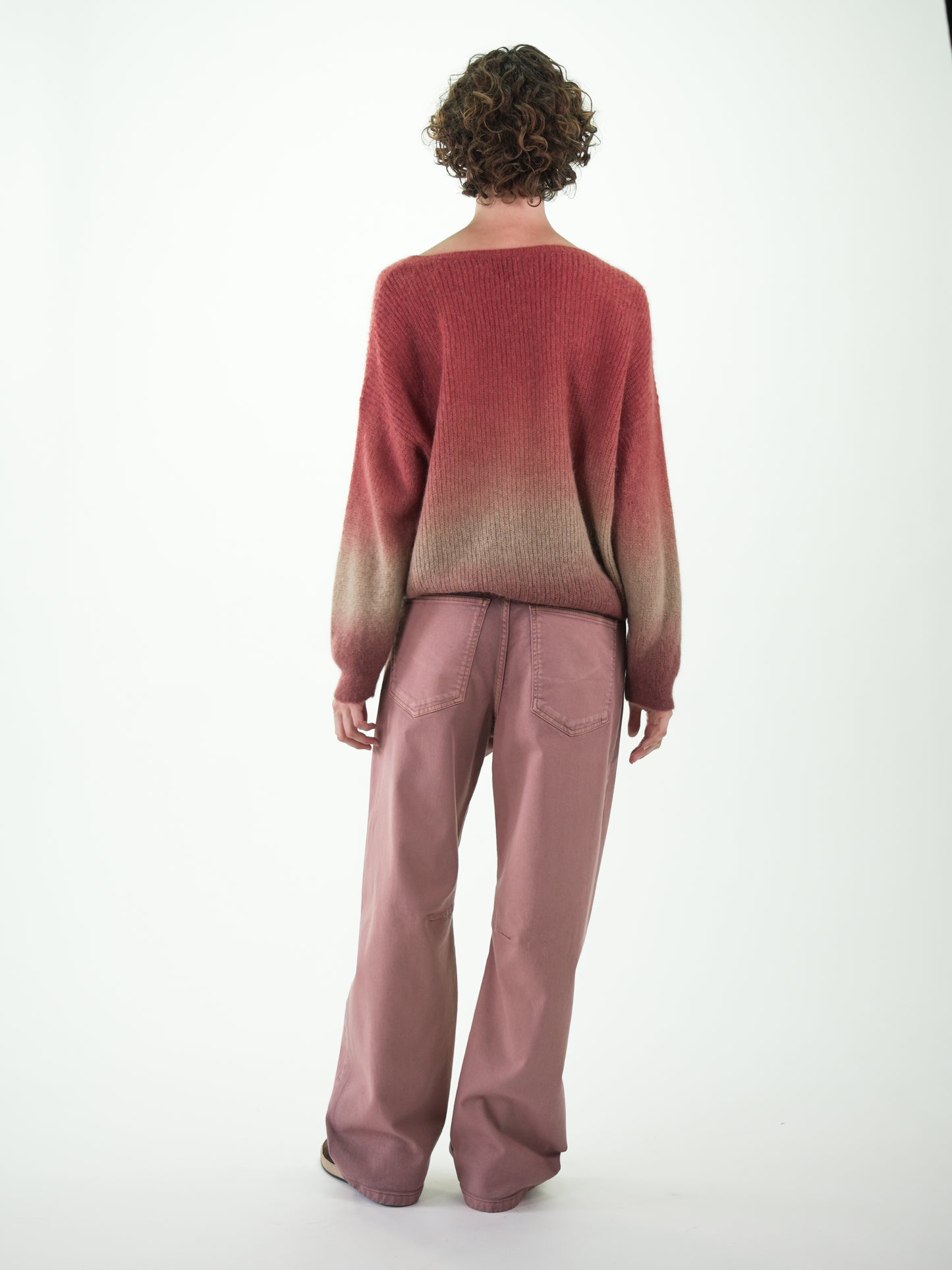 NOUS antwerp LOUISA KNITWEAR ombre picante