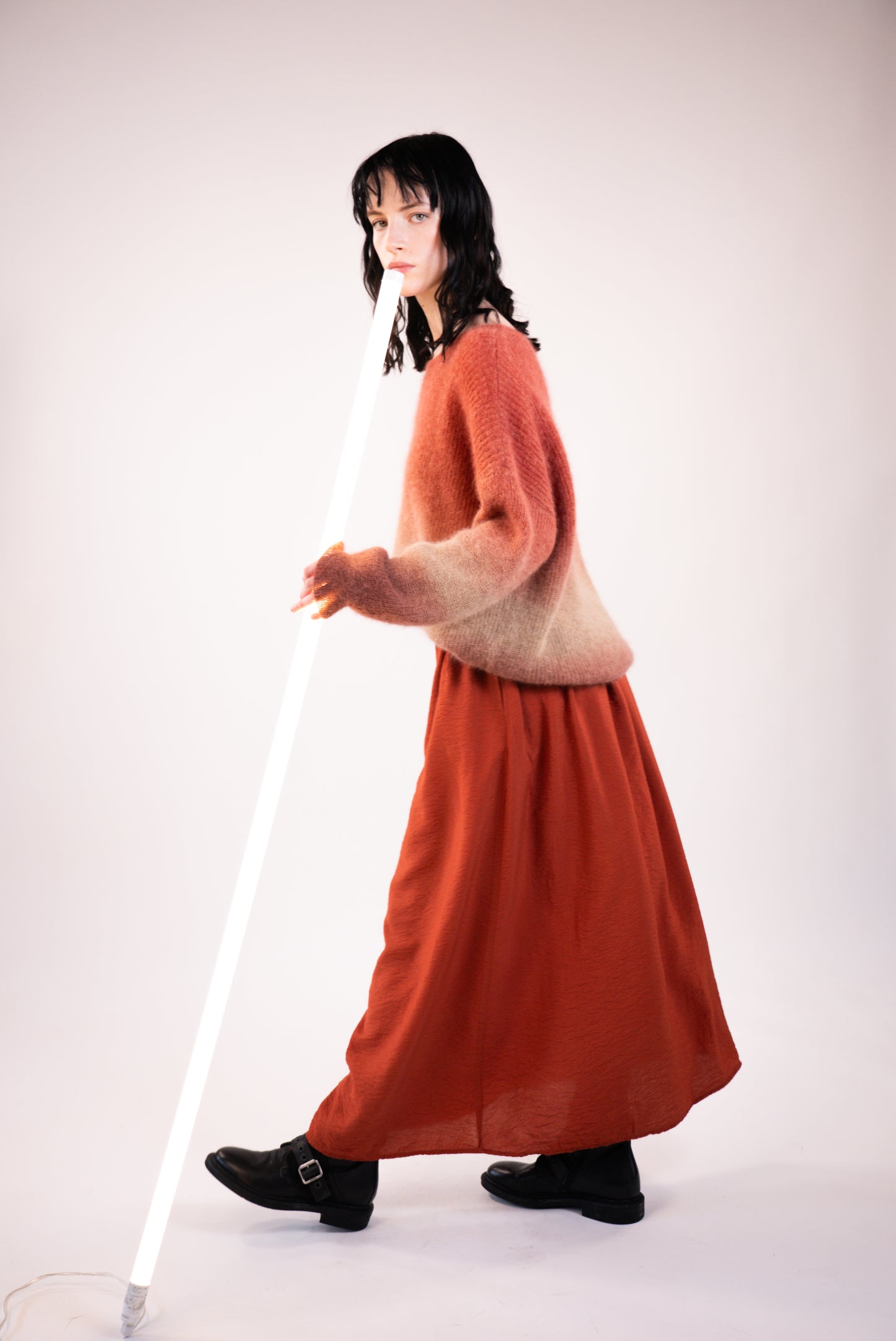 NOUS antwerp LOUISA KNITWEAR ombre picante