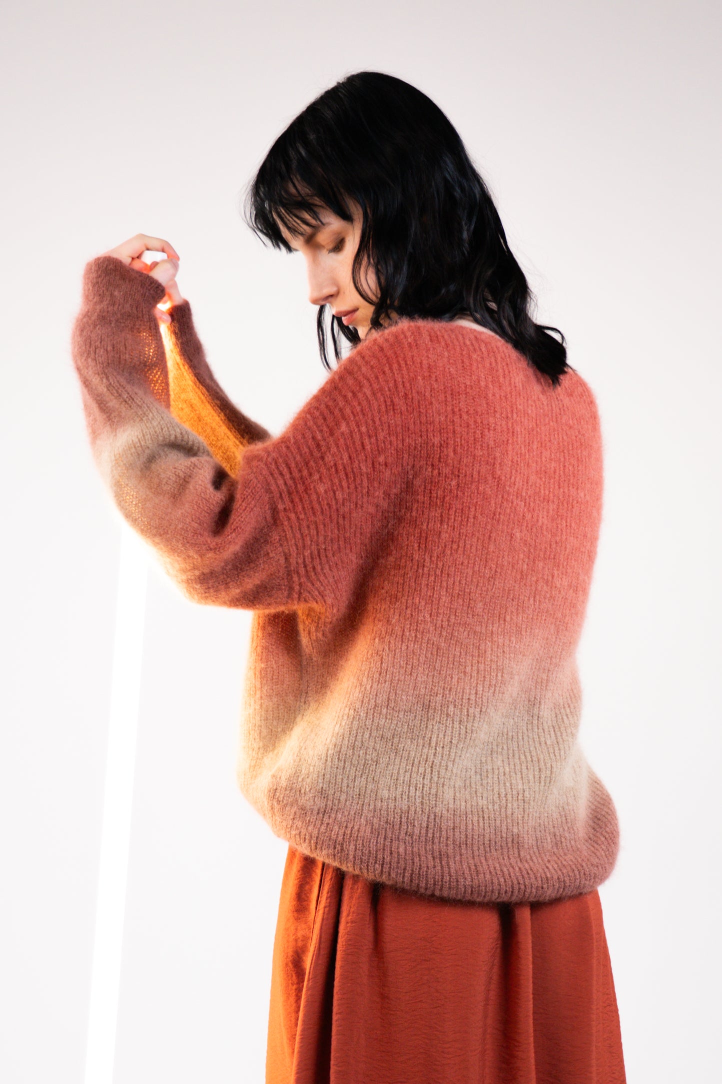 NOUS antwerp LOUISA KNITWEAR ombre picante