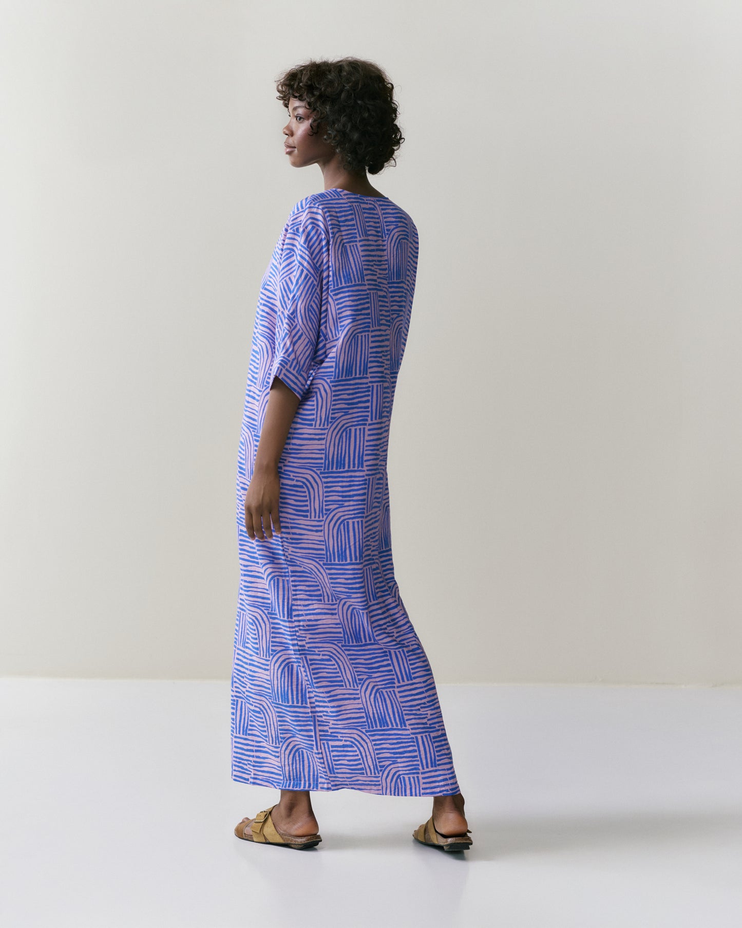 NOUS antwerp LUCIA DRESS maze santorini