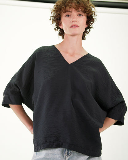 NOUS antwerp LUCIL TOP overdye carbon