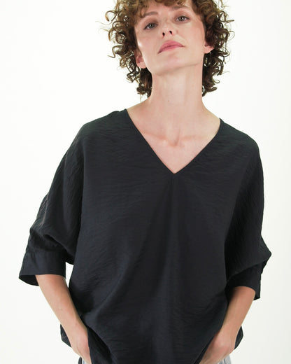 NOUS antwerp LUCIL TOP overdye carbon