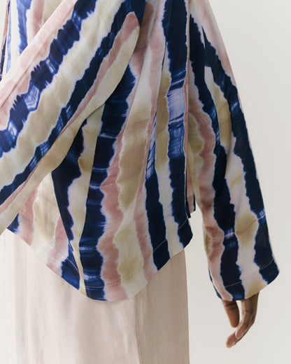 NOUS antwerp NANCI BLOUSE verticals sand