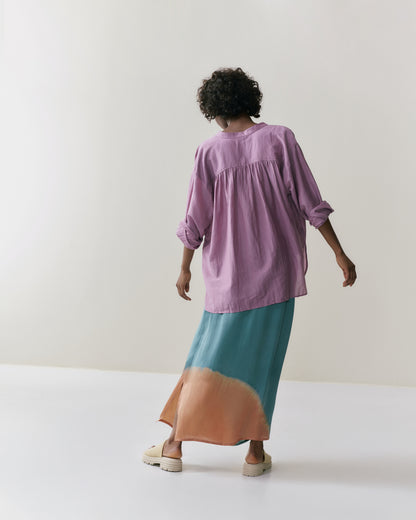 NOUS antwerp NEEMA BLOUSE overdye mauve