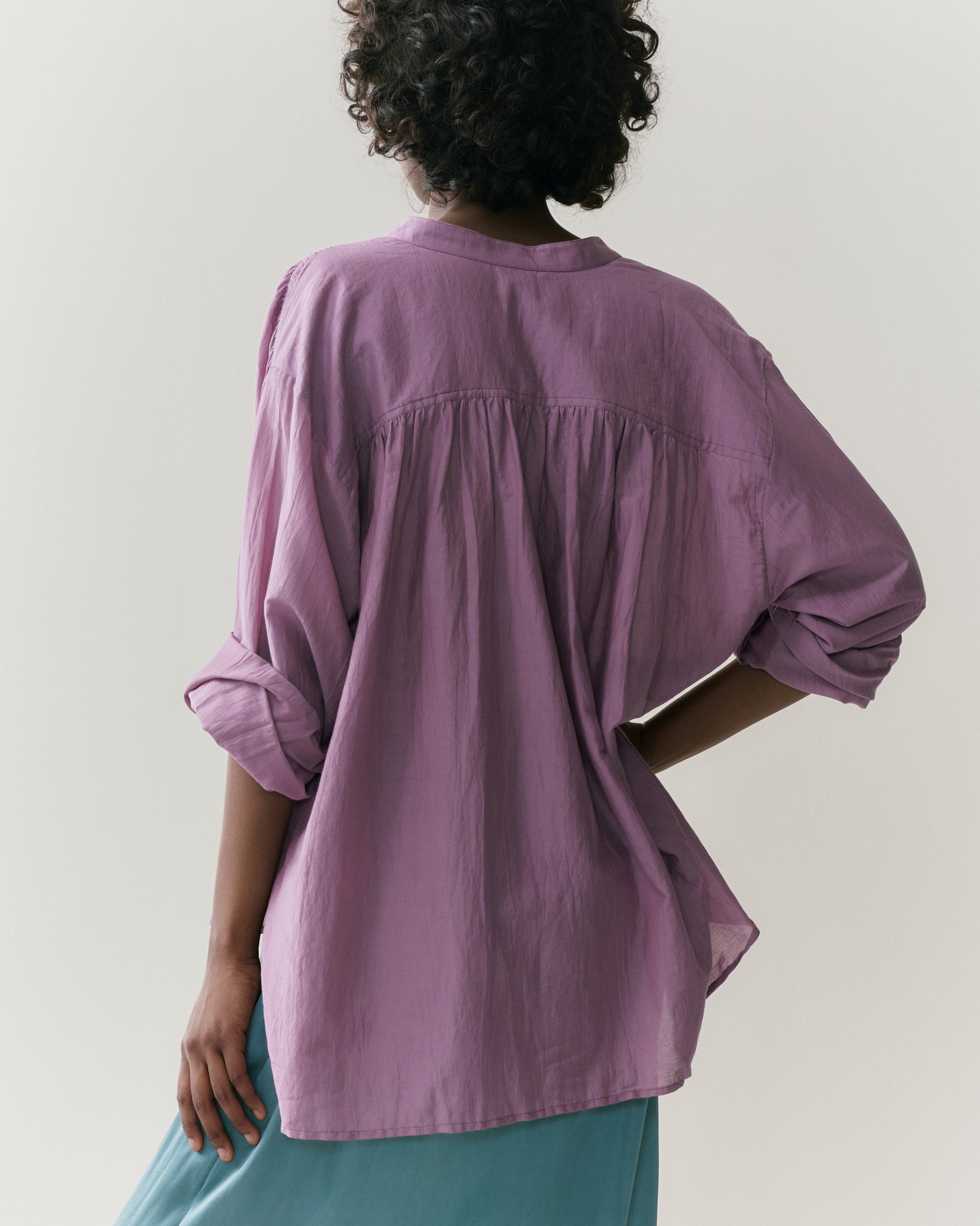 NOUS antwerp NEEMA BLOUSE overdye mauve