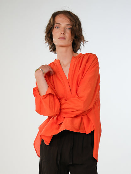 NOUS antwerp NEEMA BLOUSE overdye spritz