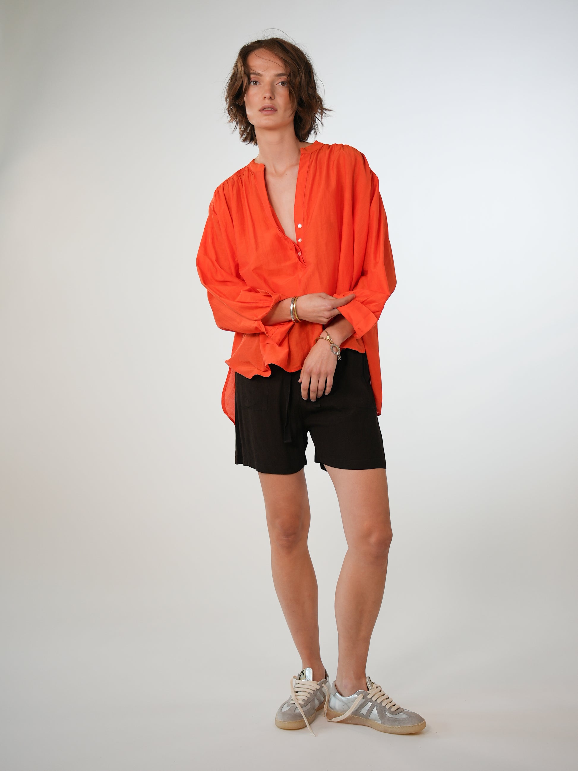 NOUS antwerp NEEMA BLOUSE overdye spritz