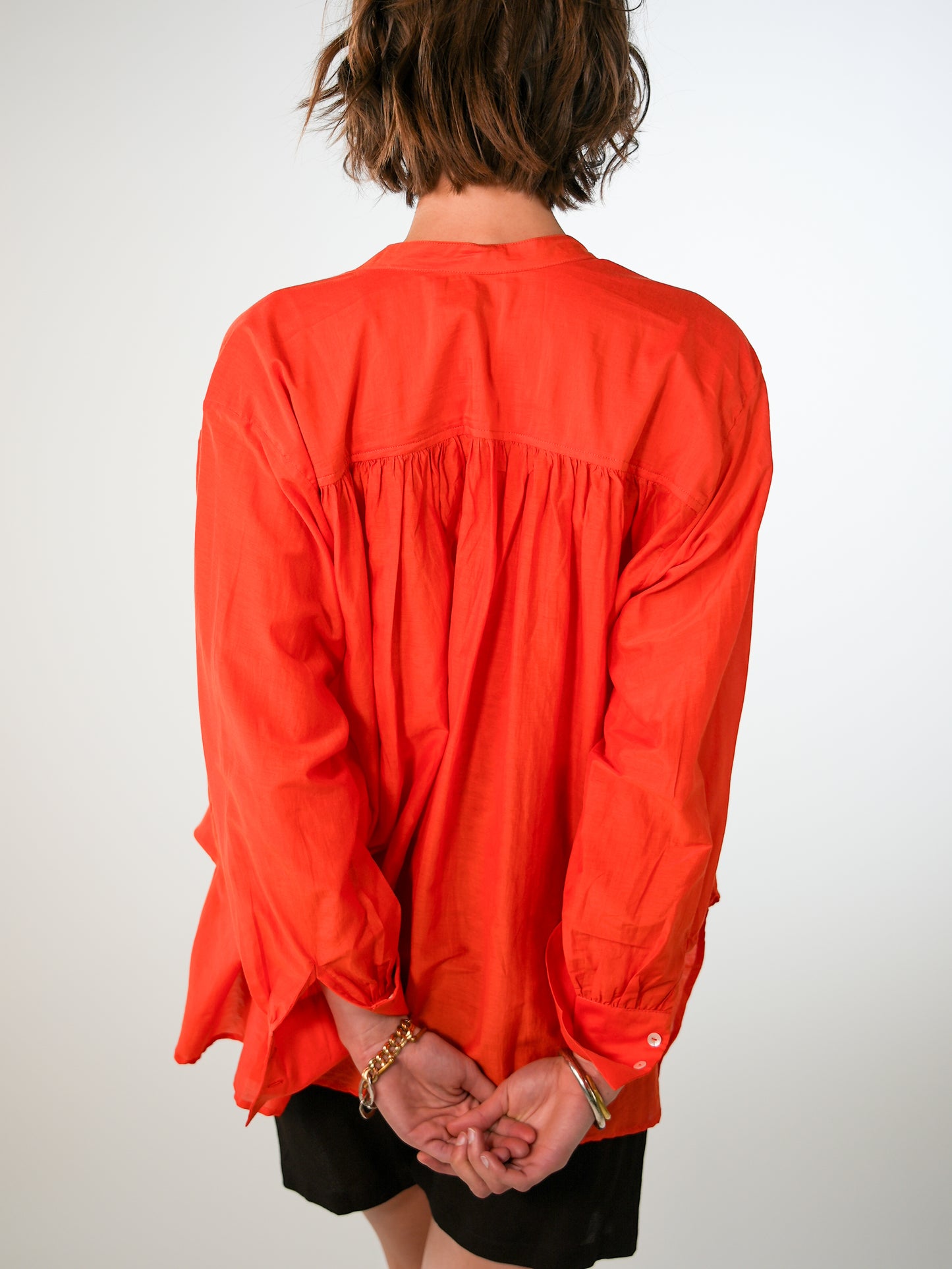 NOUS antwerp NEEMA BLOUSE overdye spritz