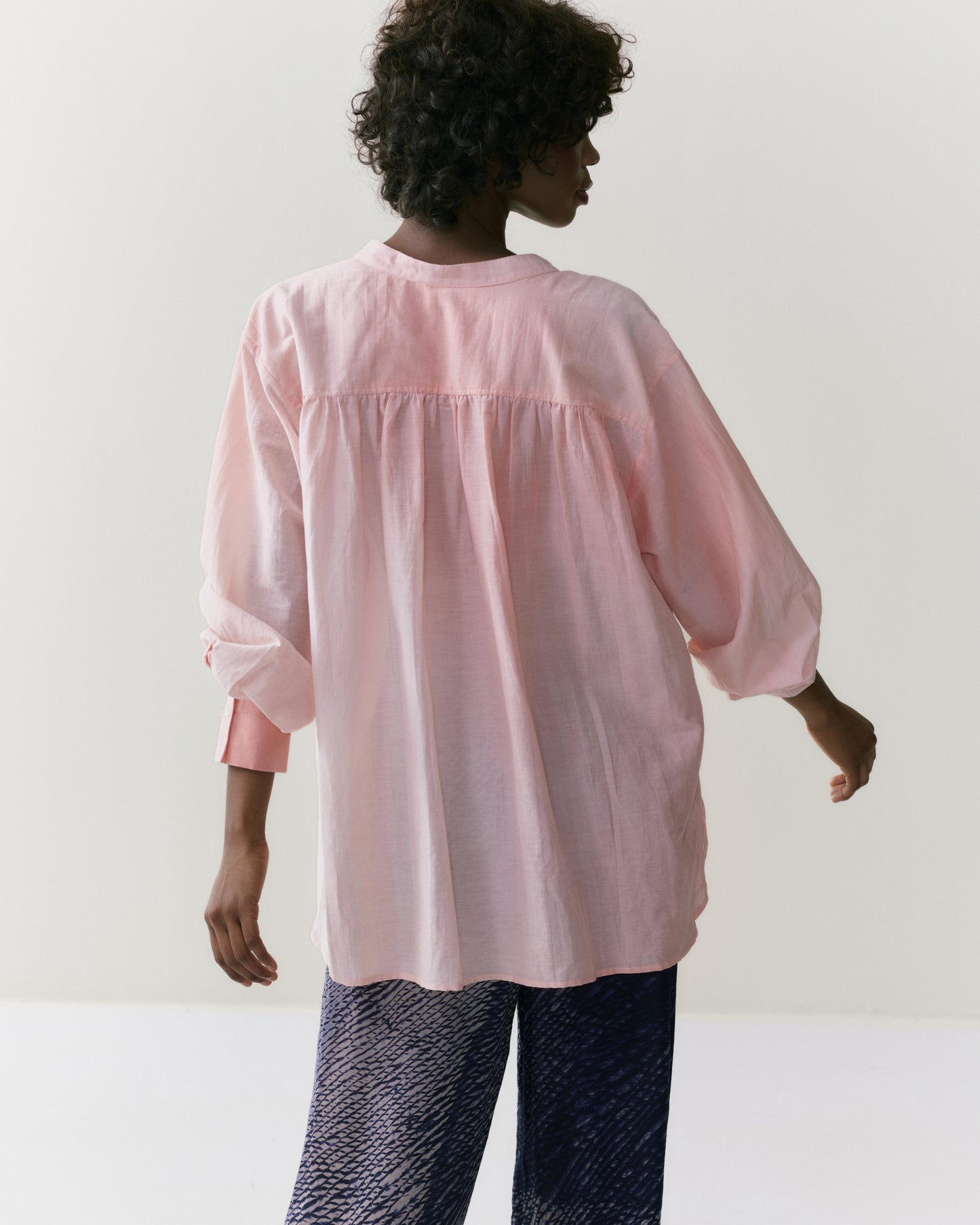 NOUS antwerp NEEMA printed BLOUSE clouds pink