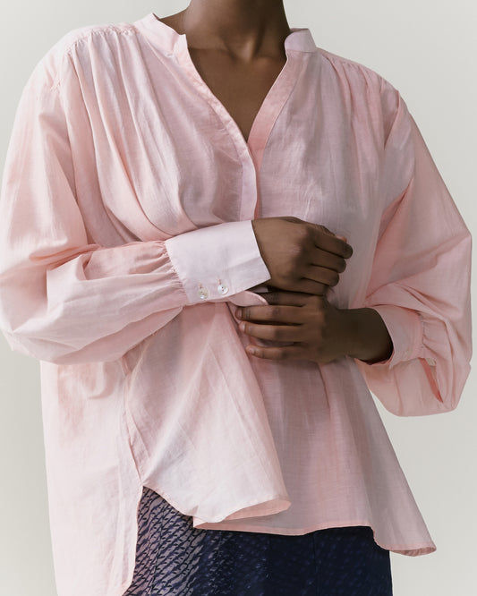 NOUS antwerp NEEMA printed BLOUSE clouds pink