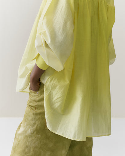 NOUS antwerp NEEMA printed BLOUSE ombre lemon