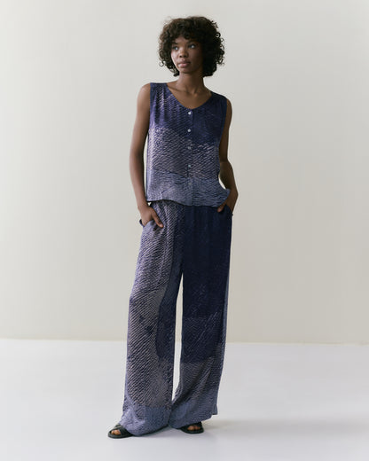 NOUS antwerp OLLIE PANTS twist navy