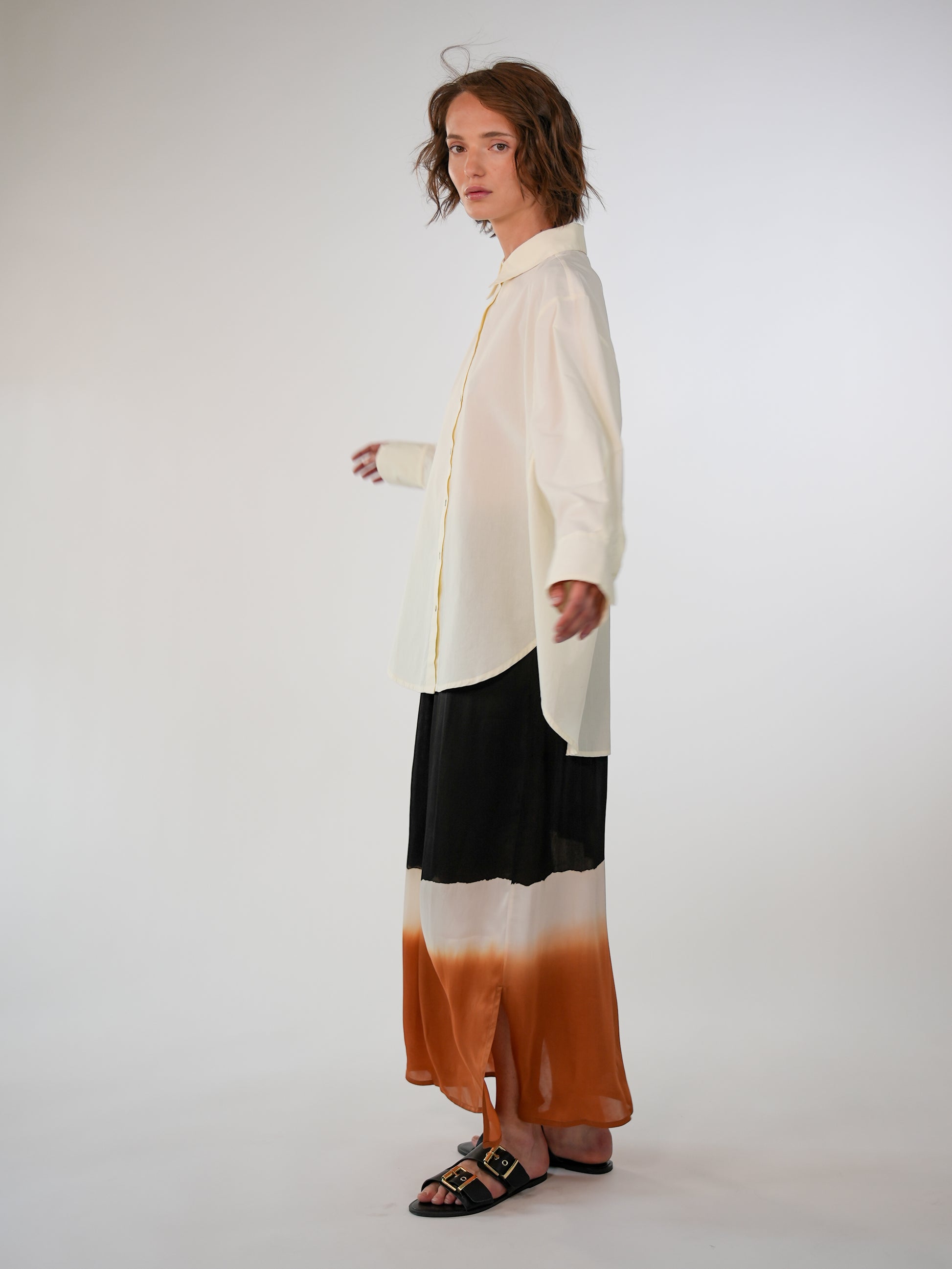 NOUS antwerp POLLY BLOUSE overdye shell