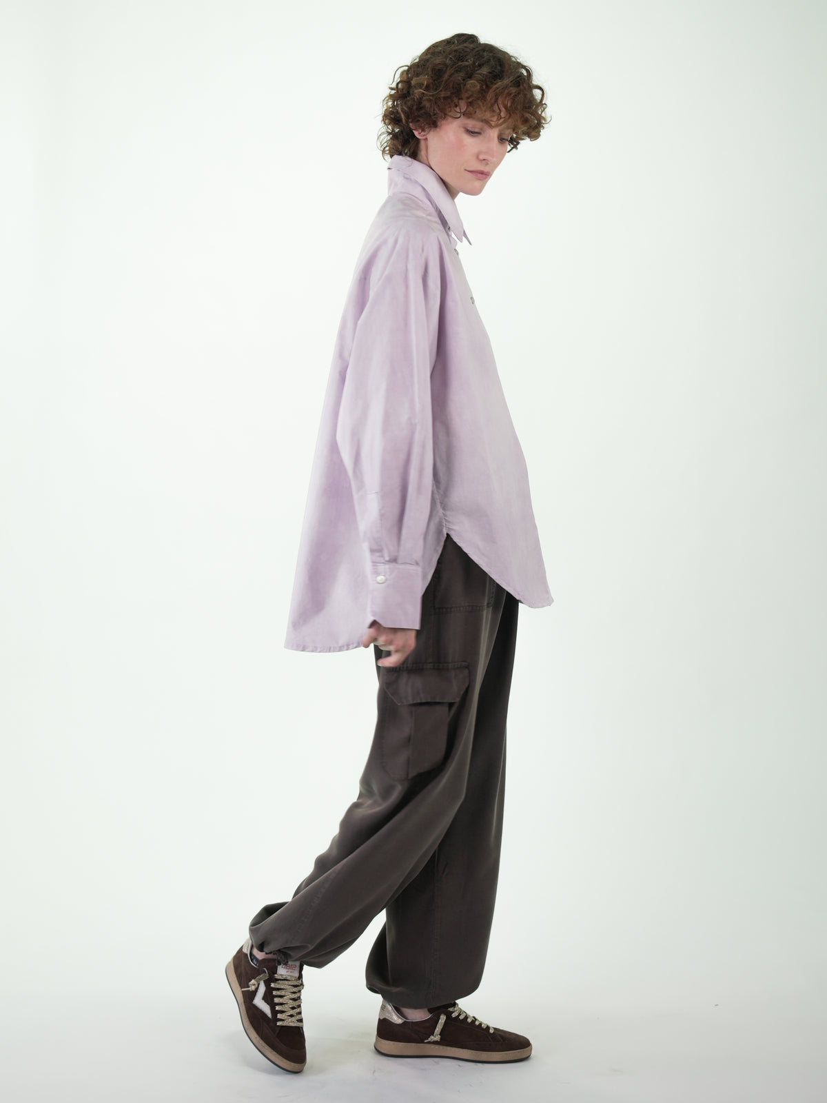 NOUS antwerp POLLY SHIRT clouds iris