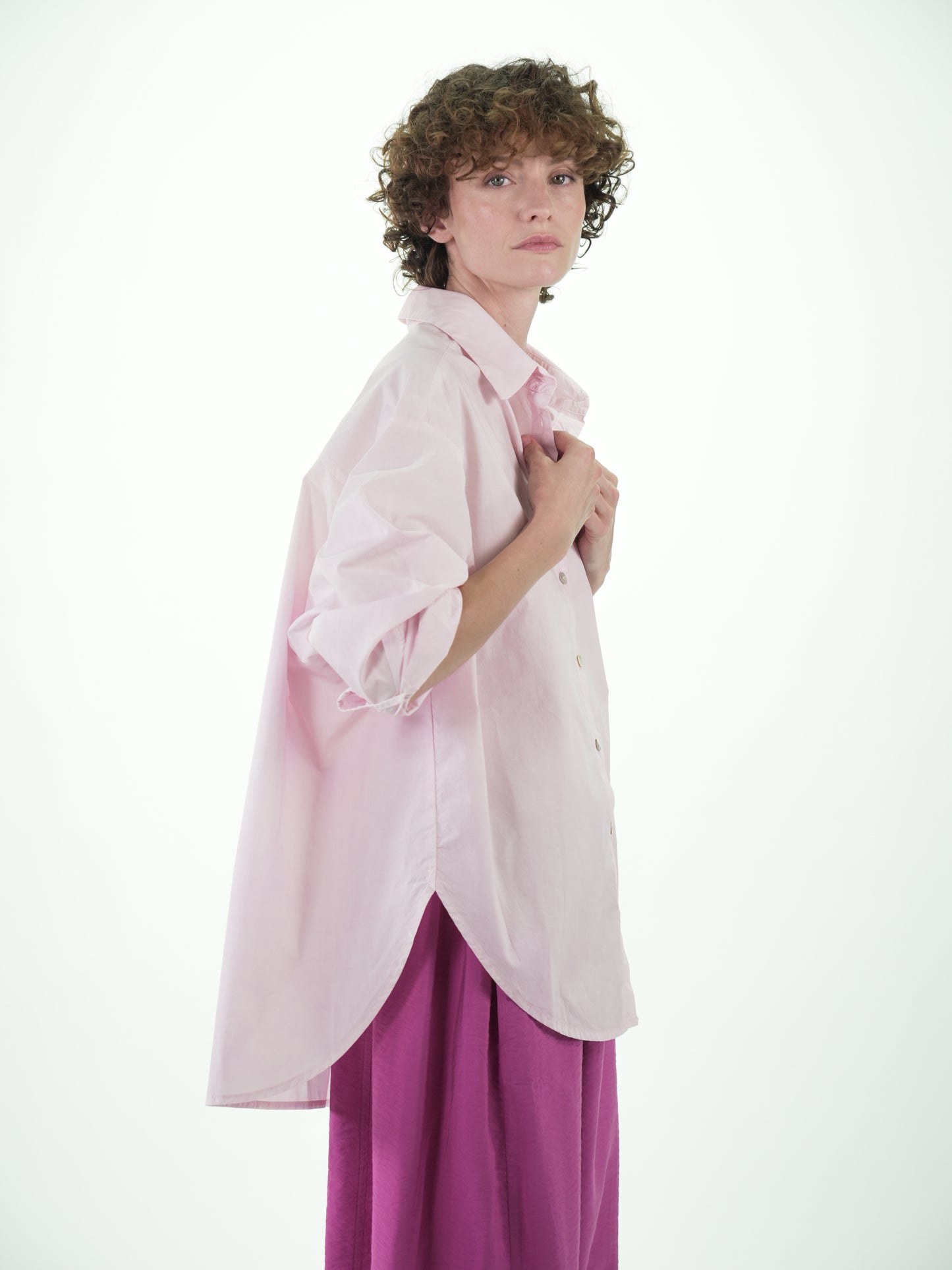 NOUS antwerp POLLY SHIRT clouds pink