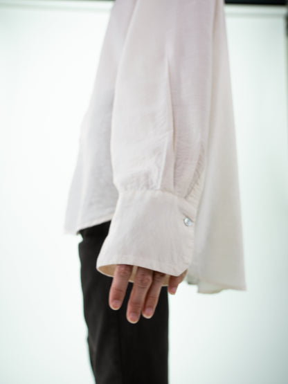 NOUS antwerp POLLY SHIRT overdye antique white