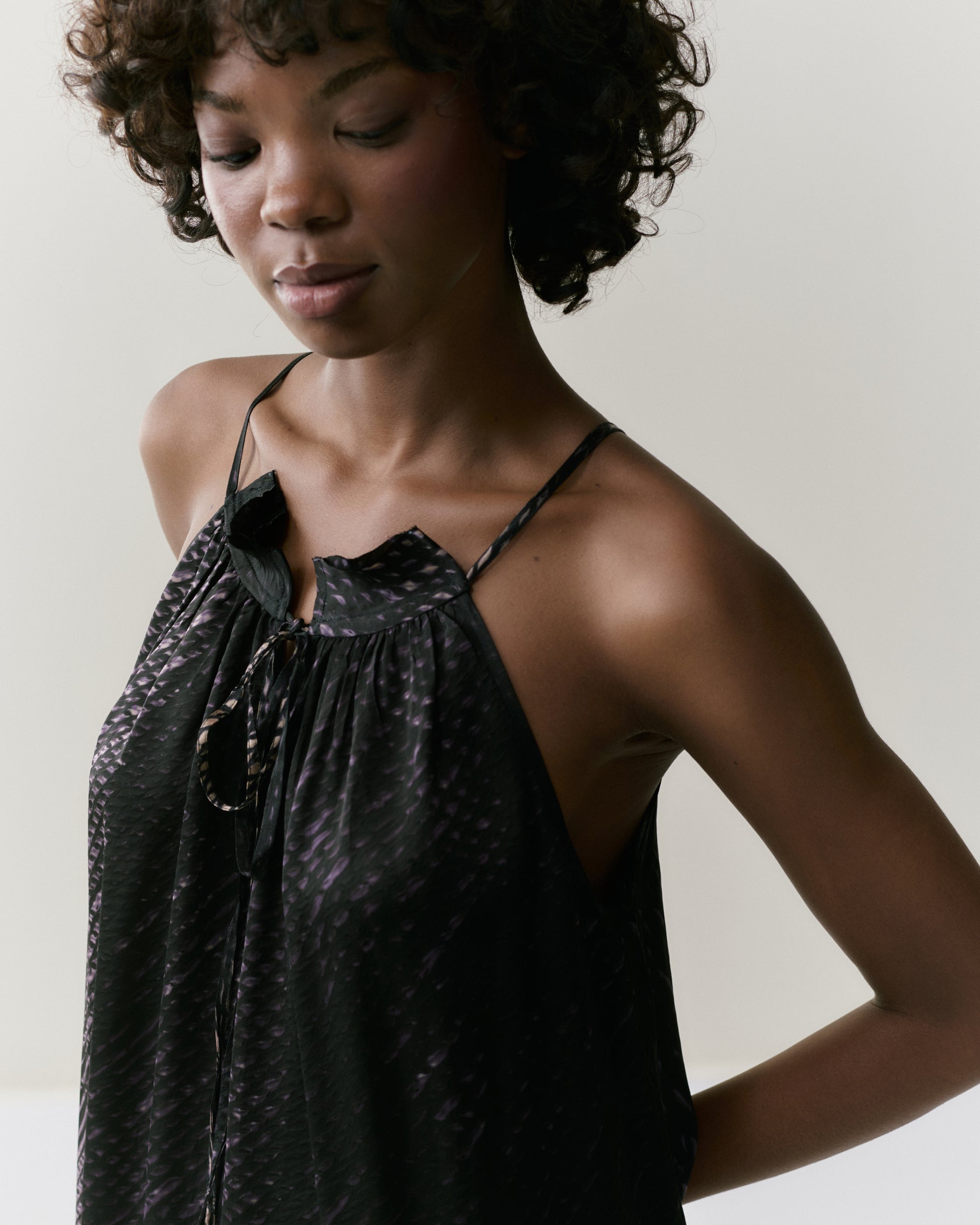 NOUS antwerp ROBIN DRESS twist blackish