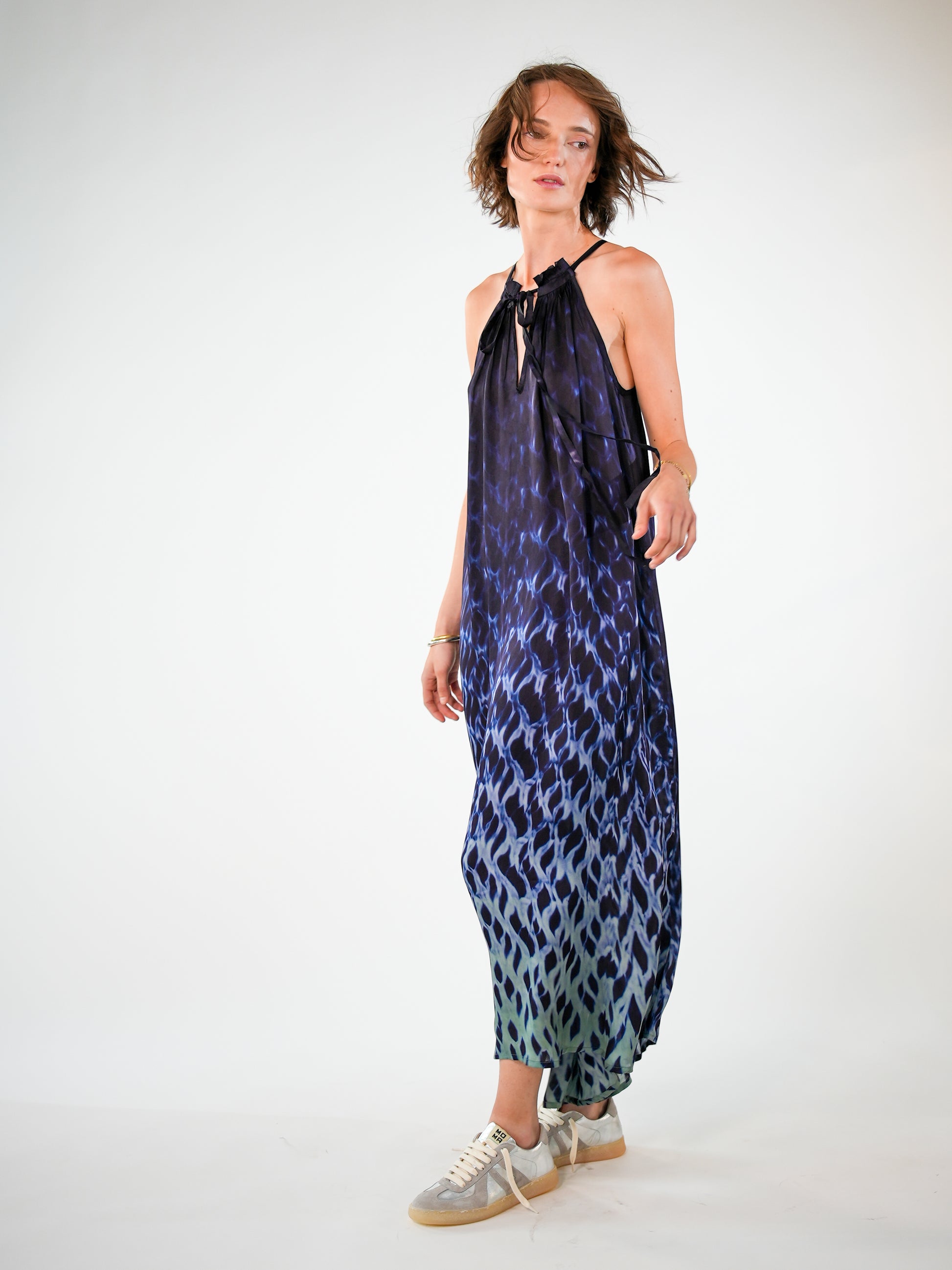 NOUS antwerp ROBIN spots DRESS spots navy
