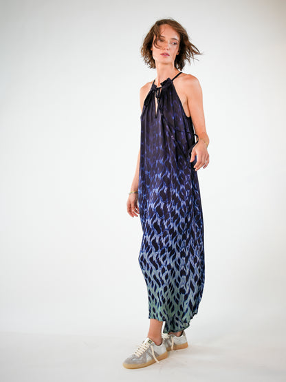 NOUS antwerp ROBIN spots DRESS spots navy