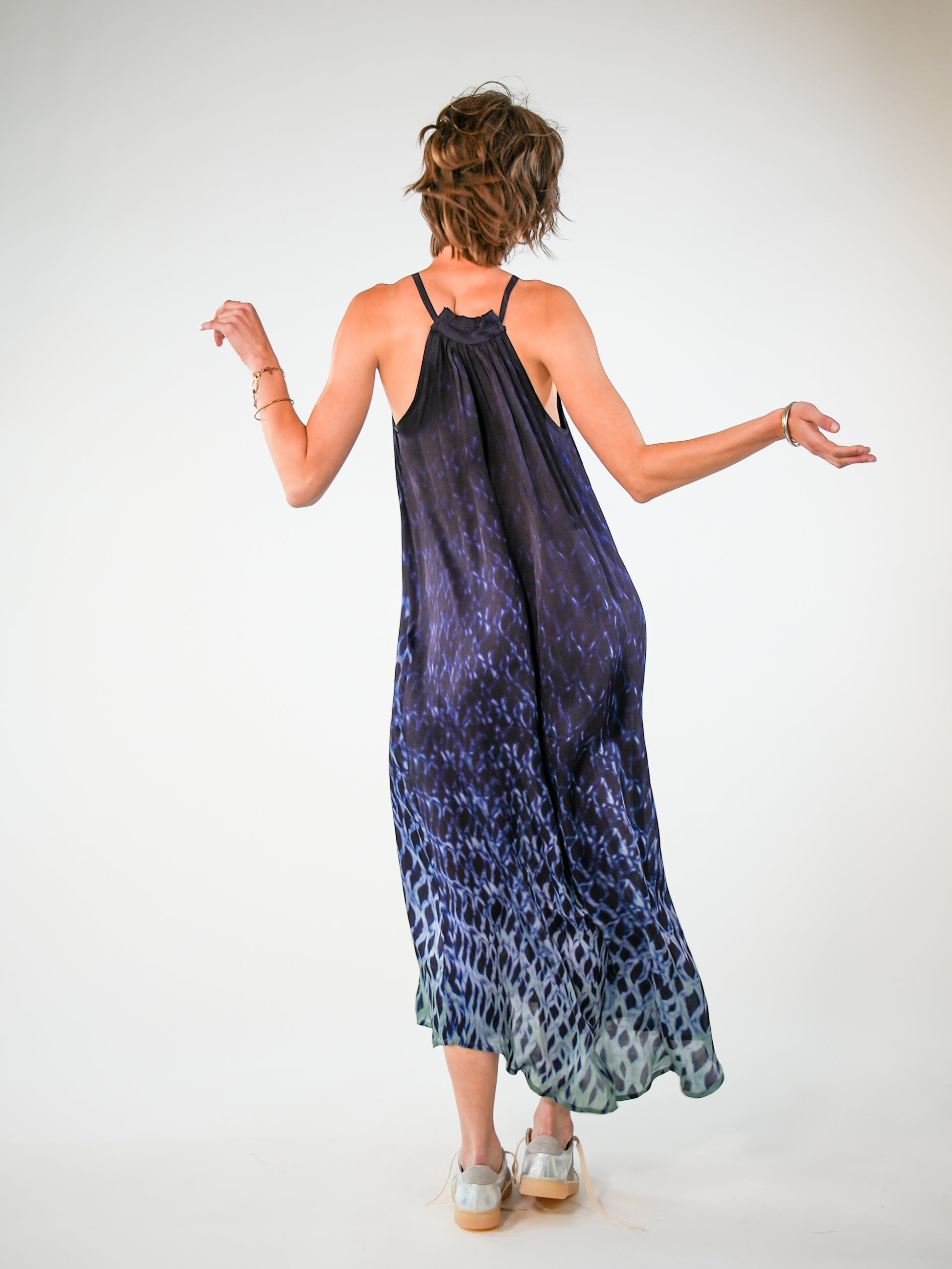 NOUS antwerp ROBIN spots DRESS spots navy