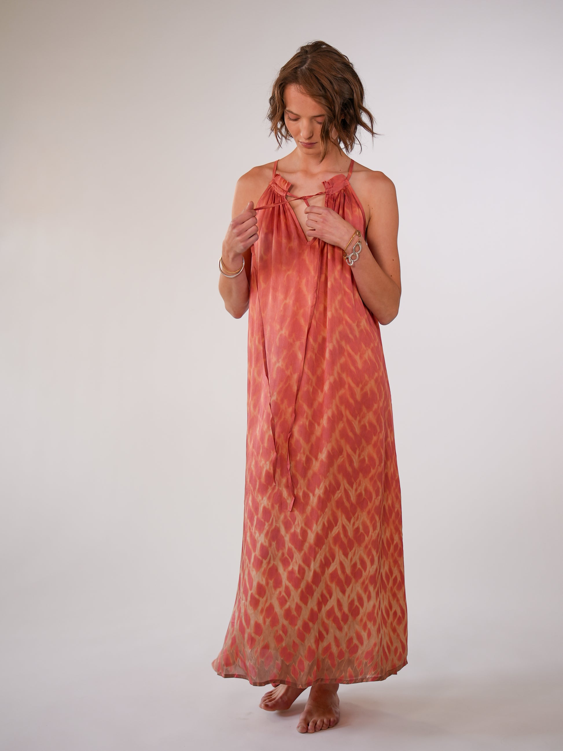 NOUS antwerp ROBIN spots DRESS spots rouge