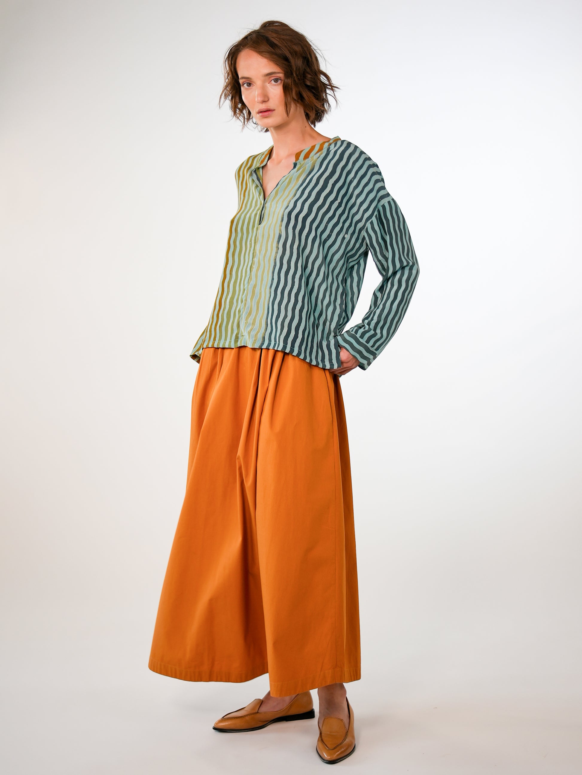 NOUS antwerp ROSIE SKIRT overdye camel