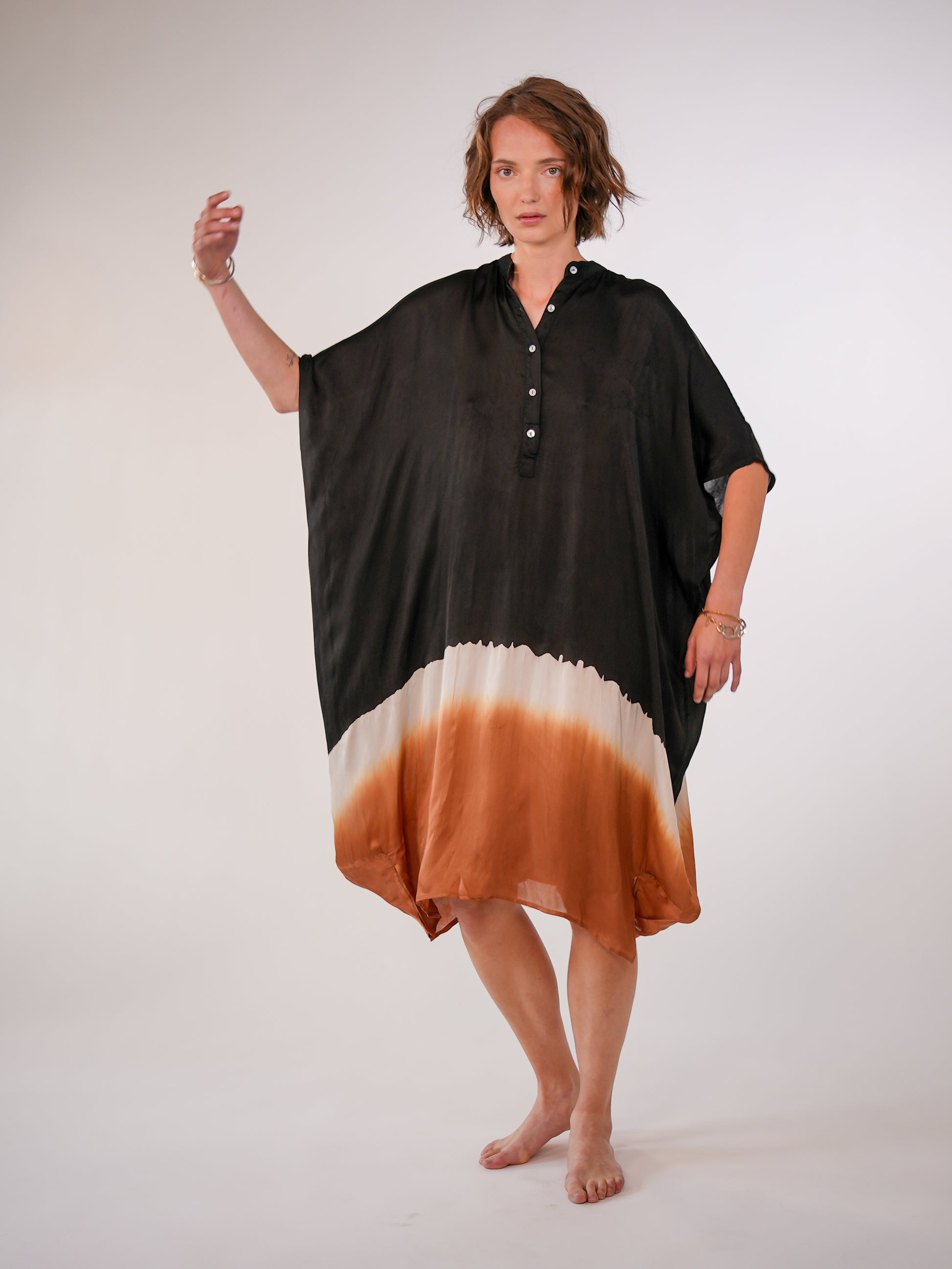 NOUS antwerp SAM KAFTAN sunset blackish