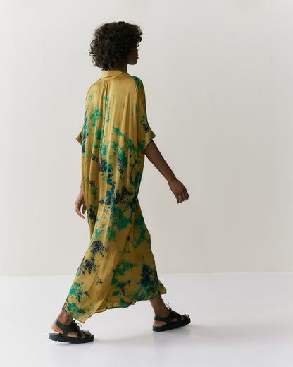 NOUS antwerp SANDY DRESS crumble gold