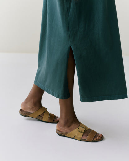 NOUS antwerp TARA DRESS overdye jungle