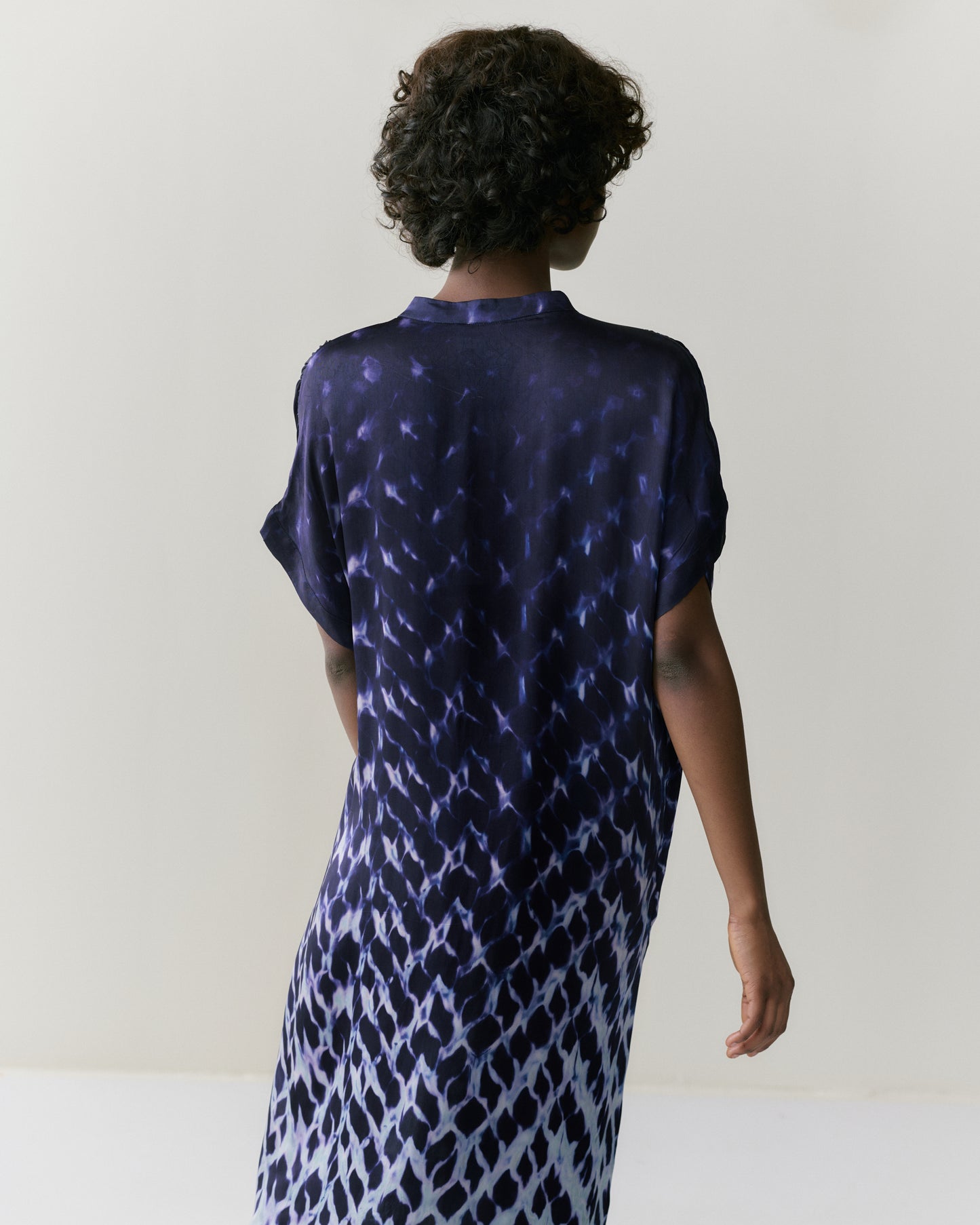 NOUS antwerp VALERY DRESS spots navy
