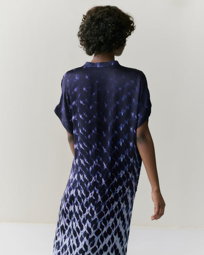 NOUS antwerp VALERY DRESS spots navy
