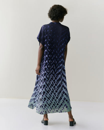 NOUS antwerp VALERY DRESS spots navy